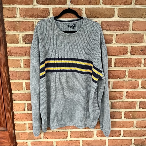 Mens XXL unisex oversized striped sweater - Picture 4 of 8